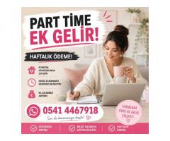 Telefonla İnternetten Para Kazanma-Haftalık Ödeme Saati 275 Tl