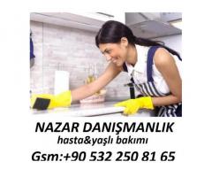 yatalak hastaya bakıcı evde hasta bakıcı yabancı hasta bakıcı
