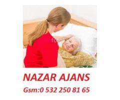 Kağıthane yaşlı  bakıcı hasta bakıcı yatılı bakıcı