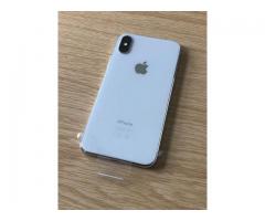 Apple iPhone X 256GB gümüş (kilidi açık)